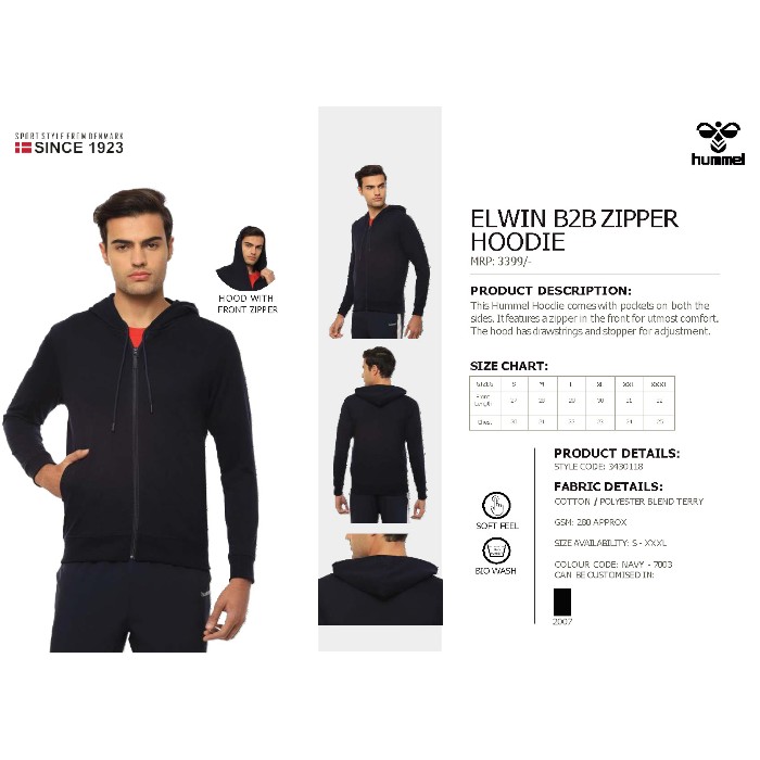 Elwin Zipper Hoodie