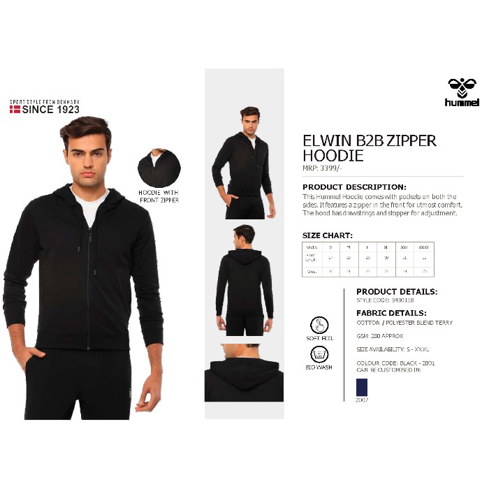 Elwin Zipper Hoodie